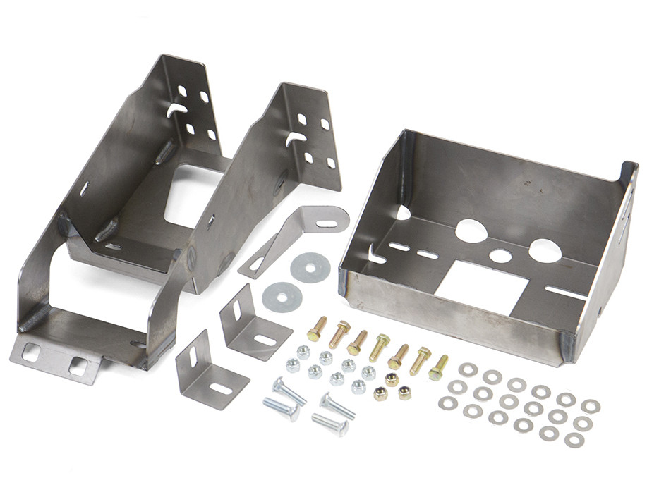 TJ/LJ Hi-Fender Battery Tray & Mounting Kit | GenRight Jeep Parts