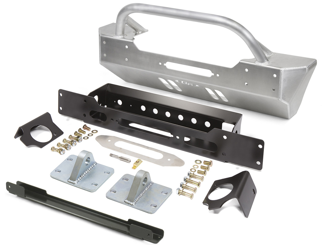 Jeep Wrangler JL Winch Guard | Jeep Gladiator Winch Bumper | Jeep Front  Bumper |GenRight Jeep Parts