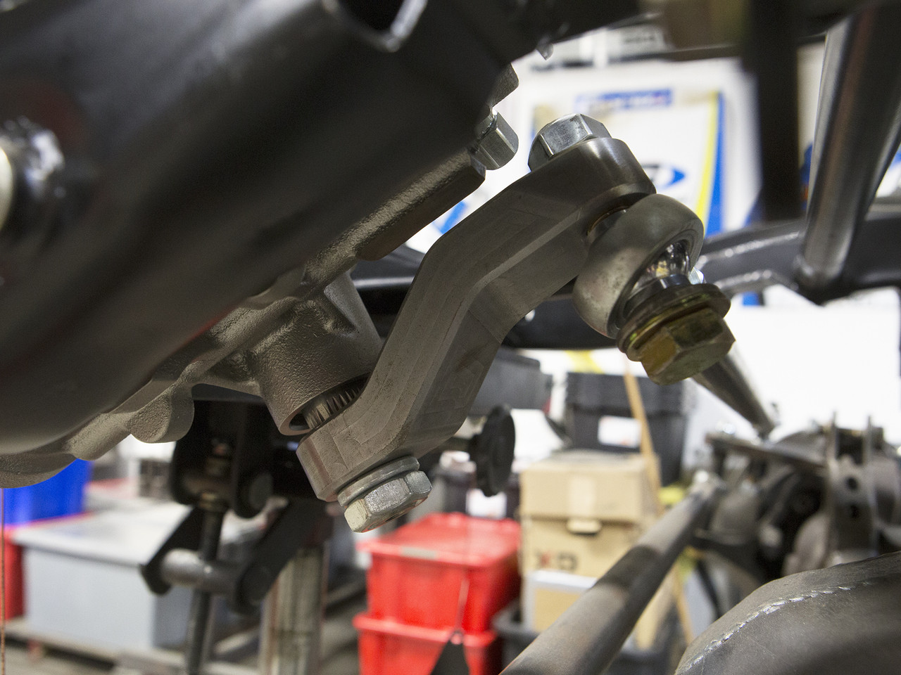 Billet Chromoly Twisted Pitman Arm GenRight Jeep Parts