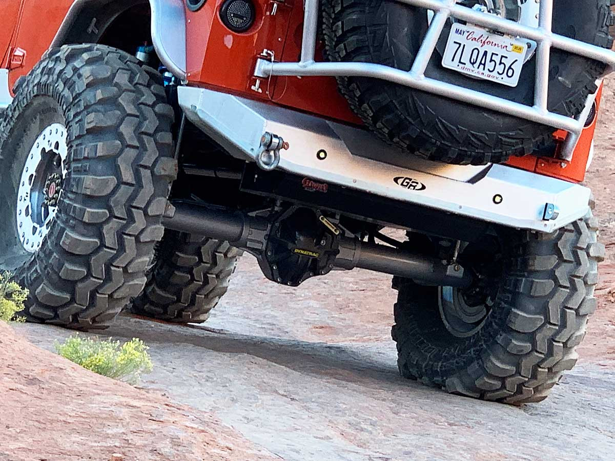 Jeep Wrangler JK Axle Dynatrac Pro Rock Dana 80 Rear Axle GenRight