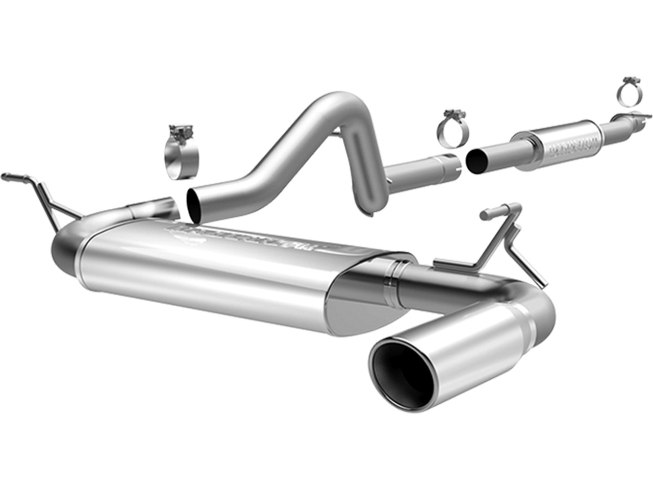 Magnaflow MF Series | Jeep Wrangler JK Exhaust | GenRight Jeep Parts