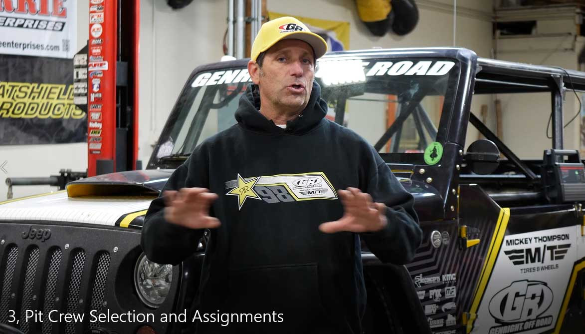 Off Road Racing Support Crew Ultra4 Off Road Racing School Video| GenRight Off Road