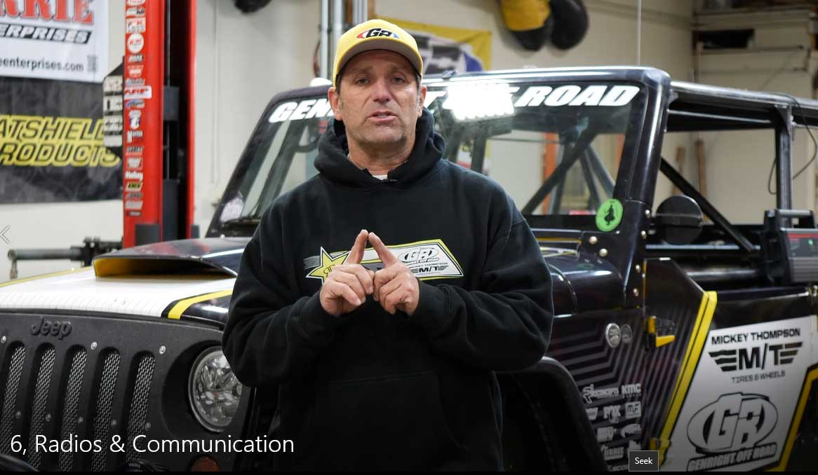 Ultra4 Off Road Racing School Video GenRight Off Road