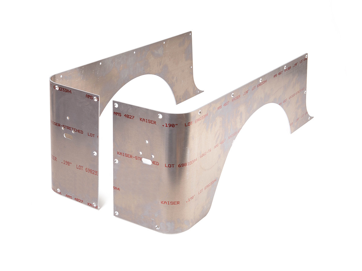CJ Corner Guard set, Full STD ALUM | GenRight Jeep Parts