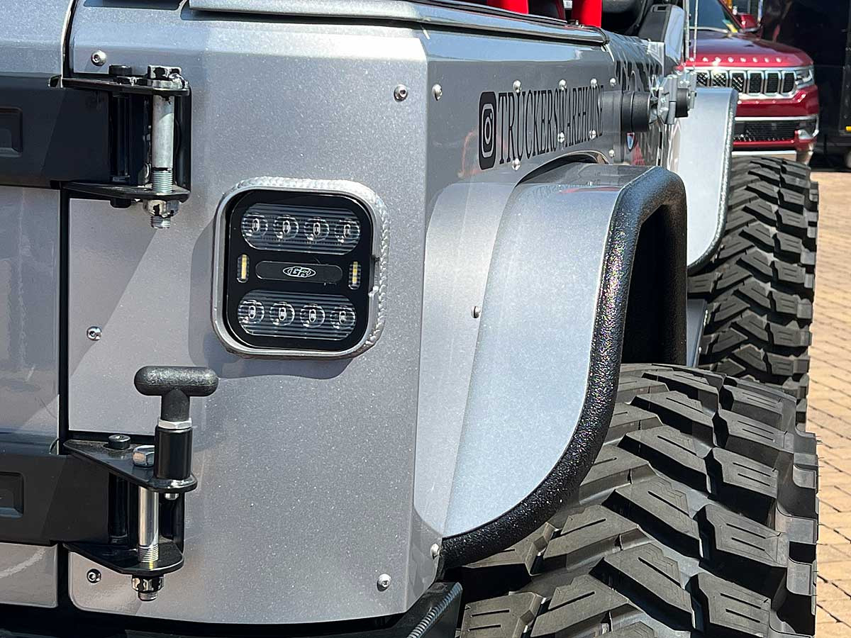 Jeep Wrangler JK Corner Guards for Matrix LED Jeep JKU Off Road Panel