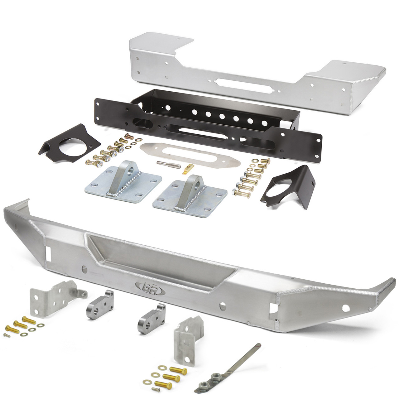 Jeep アルミ外装パーツ 16th Jeep JL Front & Rear Bumper Package | Ultra Clearance Stubby