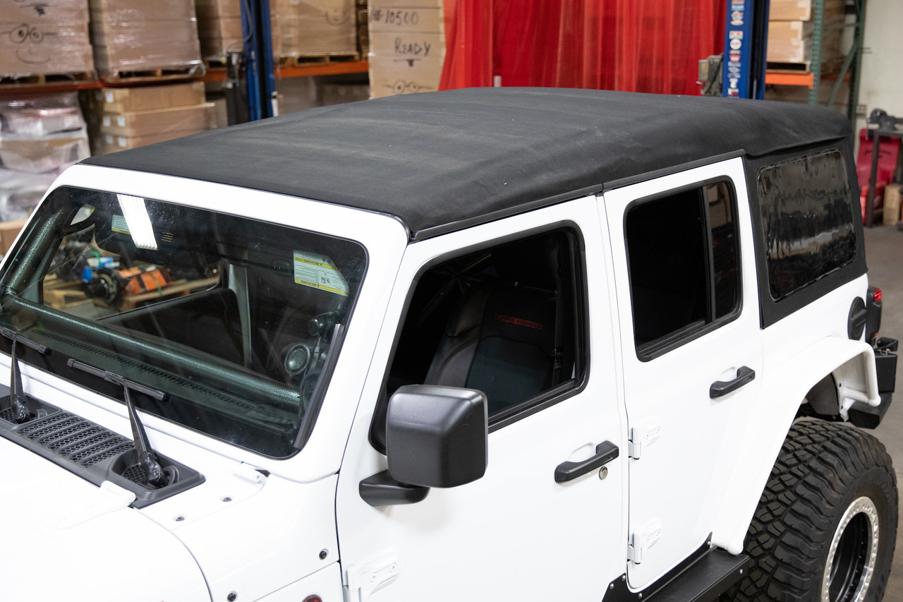 Genright Cargo Rack Jeep JLU Factory Soft top mounting kit for GenRight Cage | GenRight Off ...