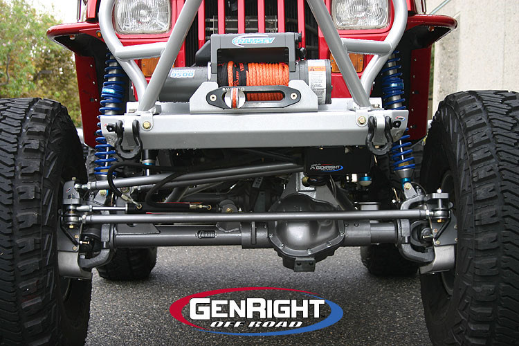 Chromoly Tie Rod & Drag Link Kit 3/4" Bolts GenRight Jeep Parts