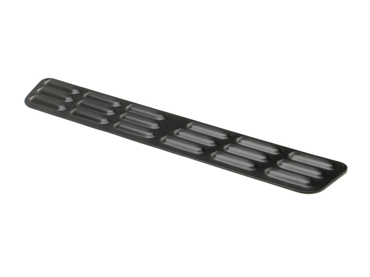 Hood Louver Long Front Only BLACK | GenRight Jeep Parts