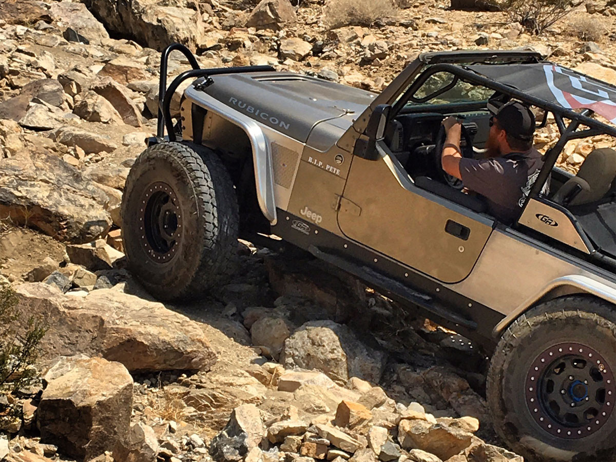 Jeep LJ Rocker Sliders | Wrangler Rocker Guards | GenRight Off Road