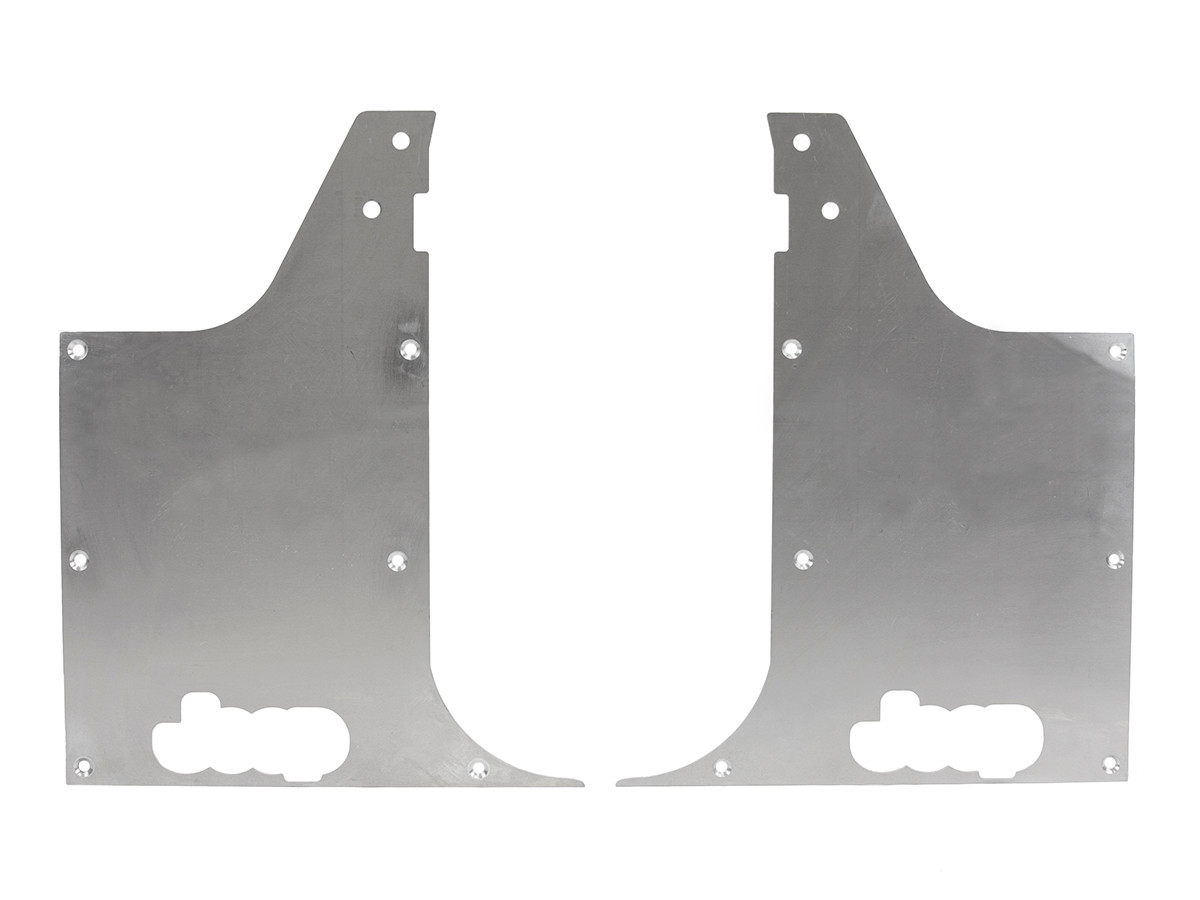 TJ/LJ Tall Tub Panel Guards - Aluminum | GenRight Jeep Parts