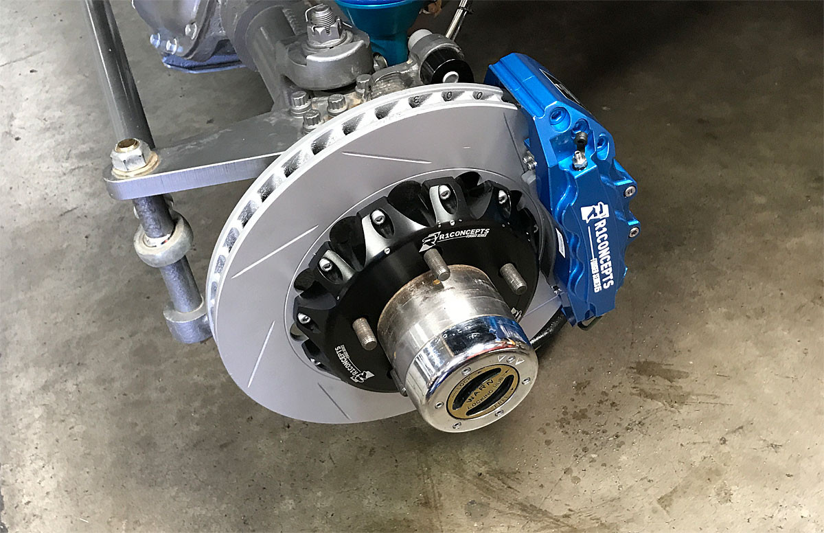 Jeep JKU Big Brake Kit R1 Concepts Rock Jock Brake Kit Jeep Front