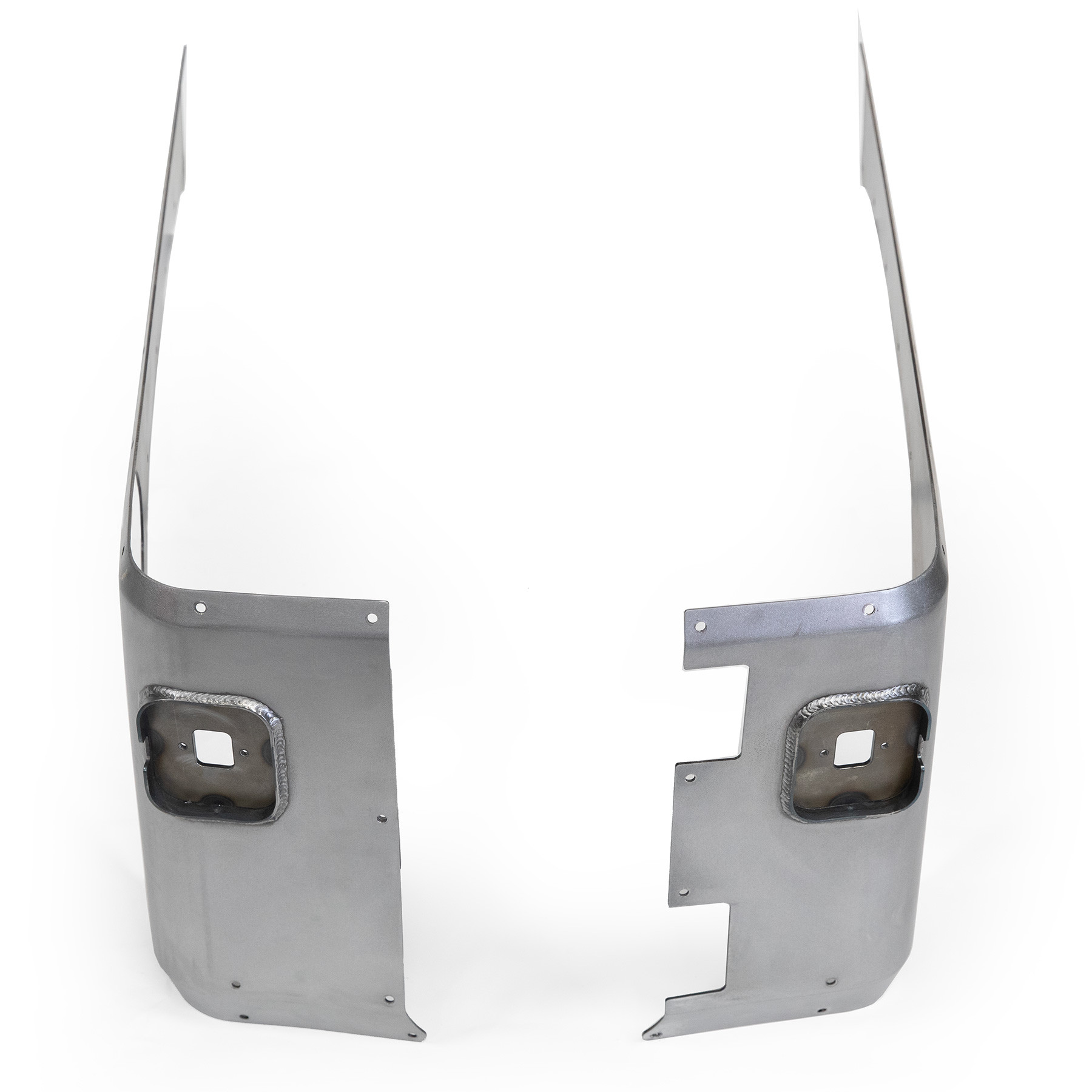 Jeep JLU Corner Guards w/ Recessed Tail Lights GenRight Off Road