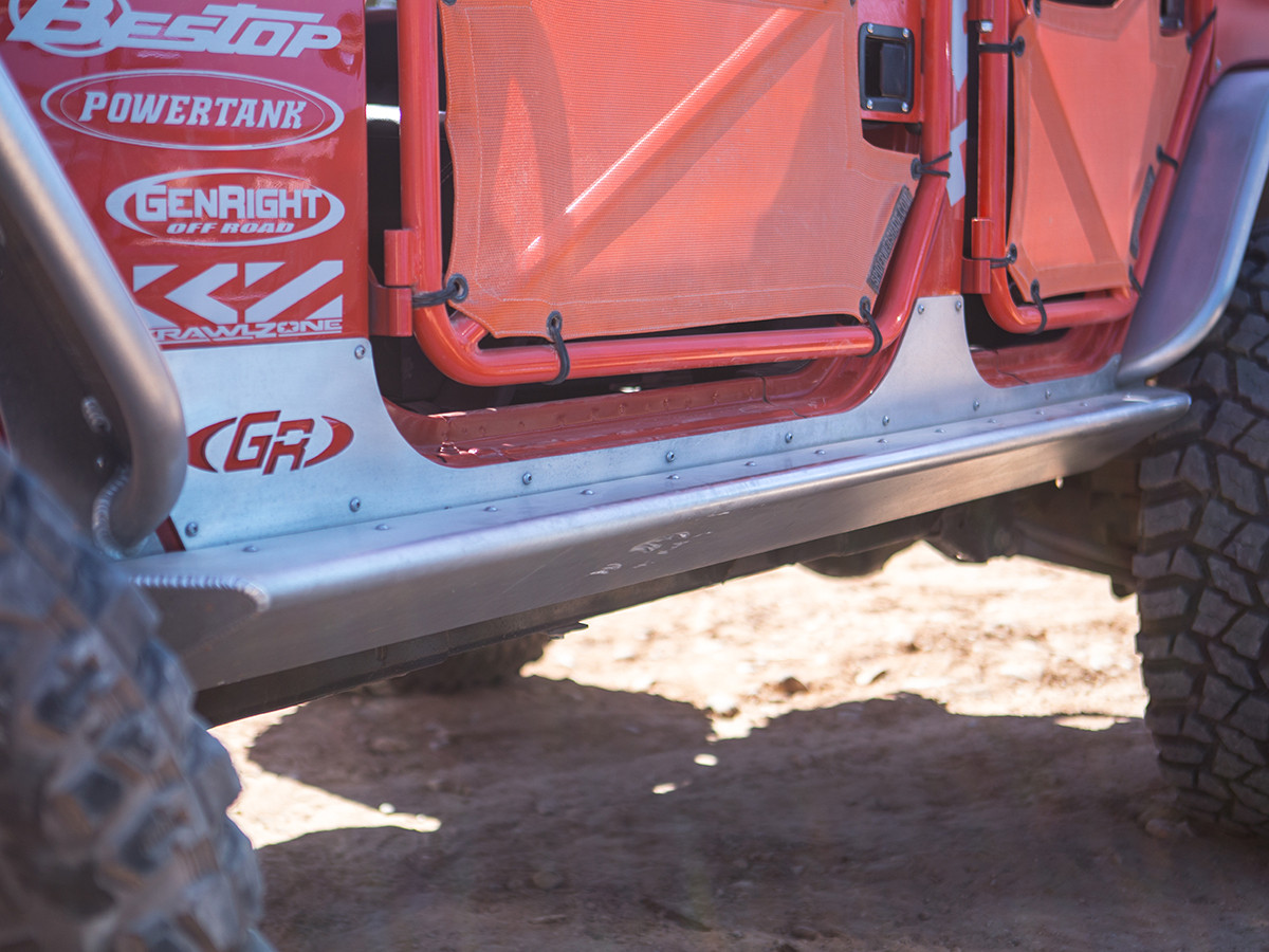 Jeep Wrangler Rocker Guards Jeep JK 4 Door Rocker Guards Off Road