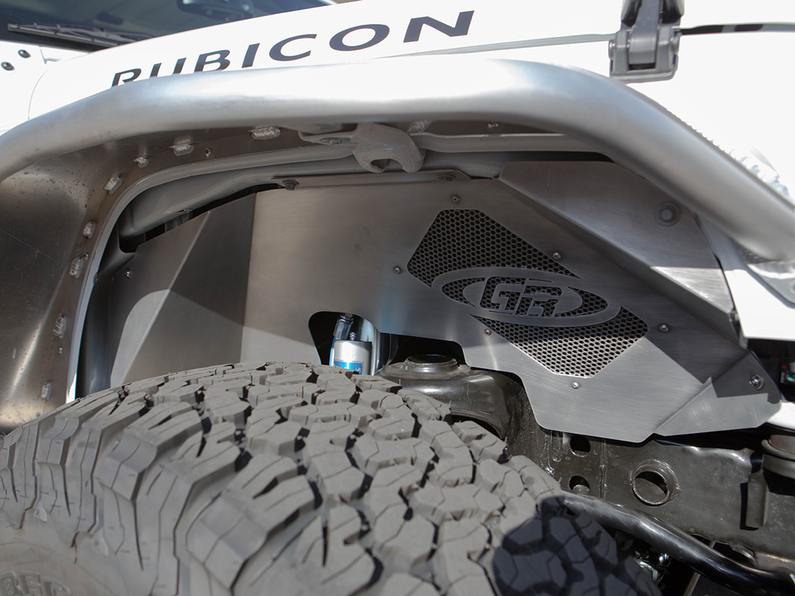 Jeep Wrangler Inner Fenders Aluminum Front Fenders Jeep JK Black