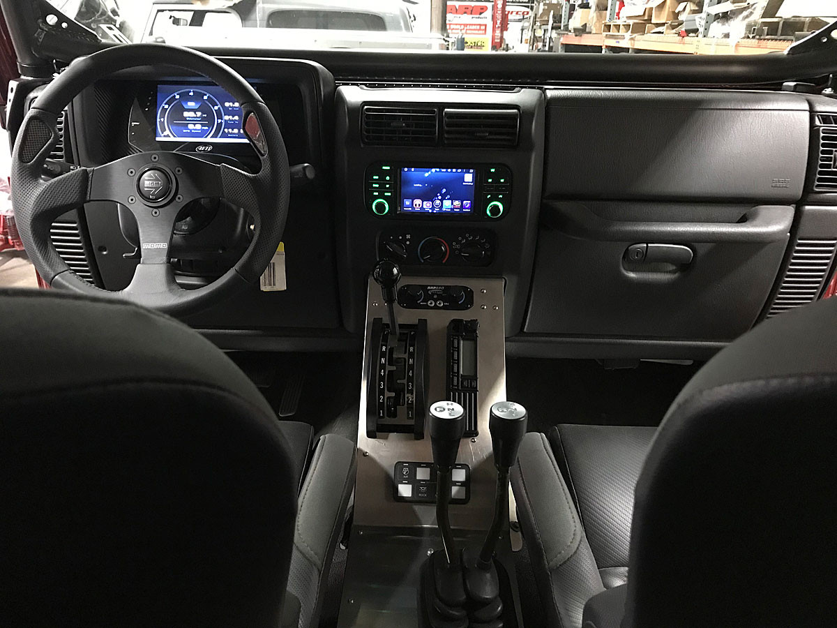 Jeep Wrangler Center Console Jeep TJ Aluminum Console Metal Center