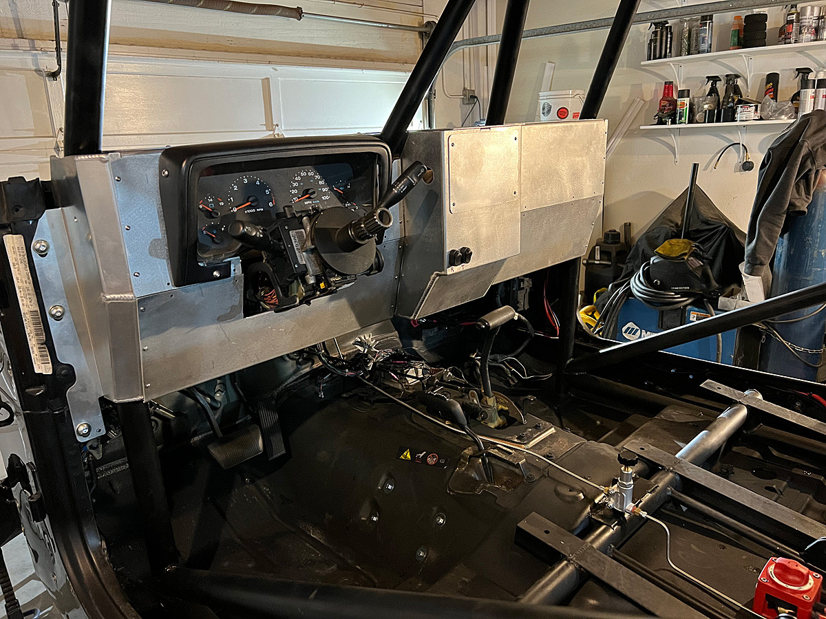 Jeep TJ Aluminum Dashboard Jeep LJ Custom Metal Dash Board