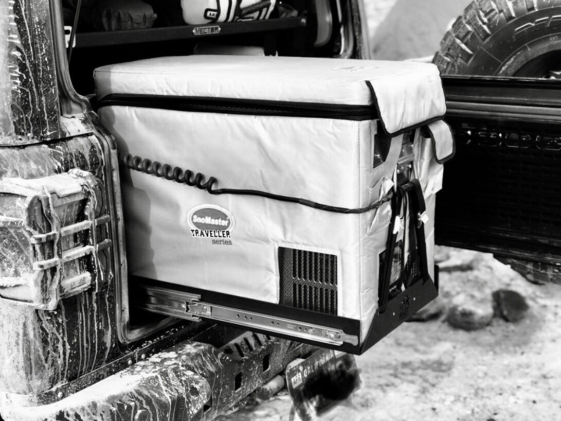 Jeep Refrigerators Drago Fridge Slide for Jeep Wrangler JK GenRight