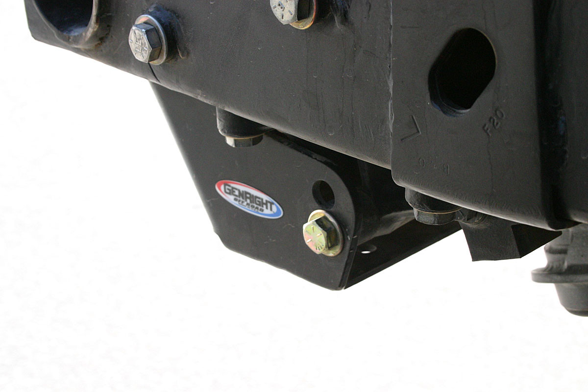 YJ Steering Box Skid Plate GenRight Jeep Parts