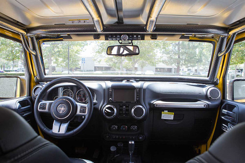 Small handles pictured here on a GenRight cage in a JK Small handles pictured here on a GenRight cage in a JK