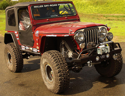 Offroad Parts & Accessories for Jeep Wrangler CJ | GenRight - Page 4