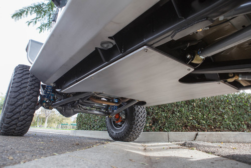 Jeep JK Flat Belly Kit installed (with 3 link front and 4 link rear).