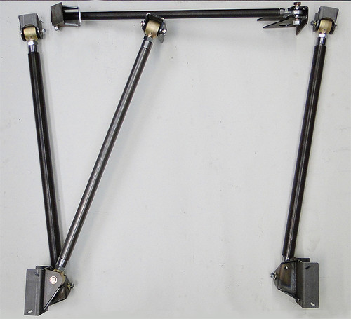 This is how the frame side 3 link brackets lay out This is how the frame side 3 link brackets lay out