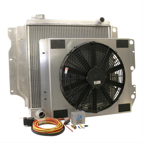 Griffin Heavy Duty Jeep Radiator with fan, shroud and accessories, 1987 - 2006 Griffin Heavy Duty Jeep Radiator with fan, shroud and accessories, 1987 - 2006