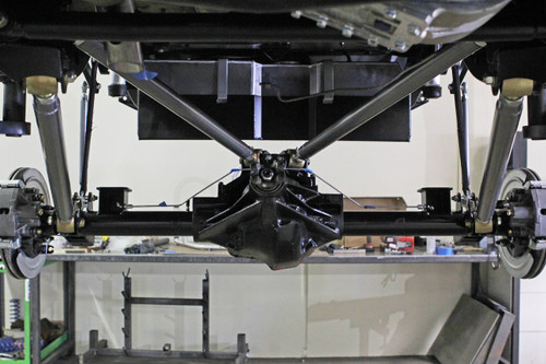 Detail view of GenRight Off Road's Jeep TJ/LJ/YJ/CJ Rear 4-Link Rear Kit w/ Links Detail view of GenRight Off Road's Jeep TJ/LJ/YJ/CJ Rear 4-Link Rear Kit w/ Links