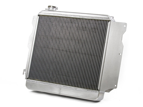 Front view of the Griffin Heavy Duty Jeep Radiator 1987 - 2006