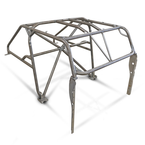 GenRight Fastback Cage for the Jeep LJ Unlimited (shown with optional V-Bar, Harness Bar, and X-bar GenRight Fastback Cage for the Jeep LJ Unlimited (shown with optional V-Bar, Harness Bar, and X-bar