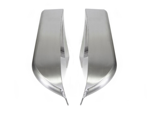 Jeep JT & JL Narrow Front Tube Fenders - Aluminum front view Jeep JT & JL Narrow Front Tube Fenders - Aluminum front view