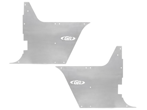 TJ/LJ Tall Tub Panel Guards - Aluminum | GenRight Jeep Parts