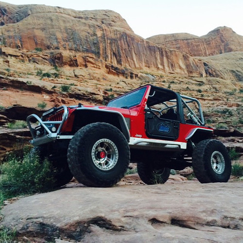 Shown here on a stretched TJ Shown here on a stretched TJ