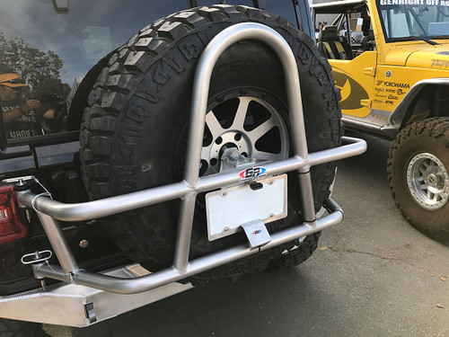 This is how it installs on the GenRight rear tire carrier This is how it installs on the GenRight rear tire carrier