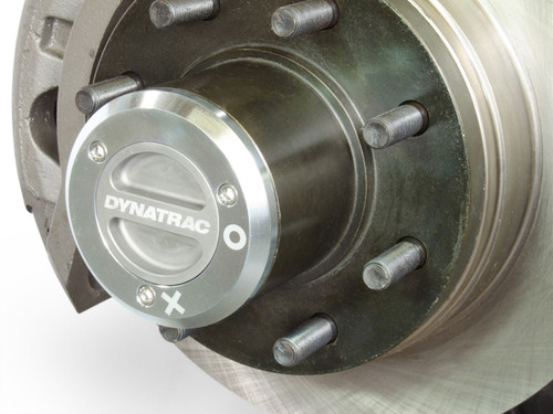 Close up of the Dynatrac locking hub Close up of the Dynatrac locking hub