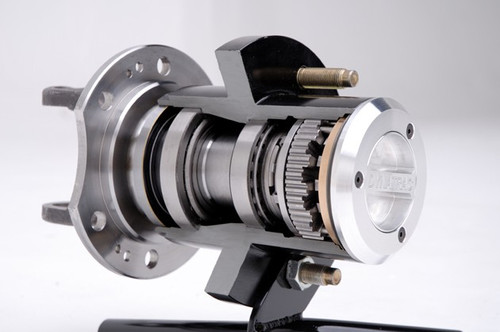 How the Dynatrac locking hub works How the Dynatrac locking hub works