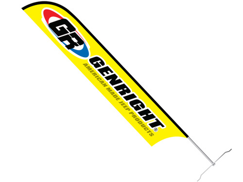 GenRight 17' Feather Flag (Double Sided) 