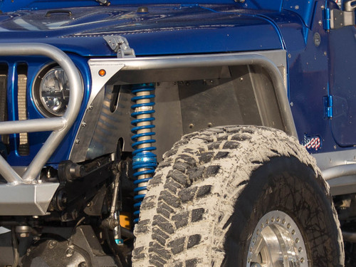 Hi-Fenders allow for bigger tires without more lift. Hi-Fenders allow for bigger tires without more lift.