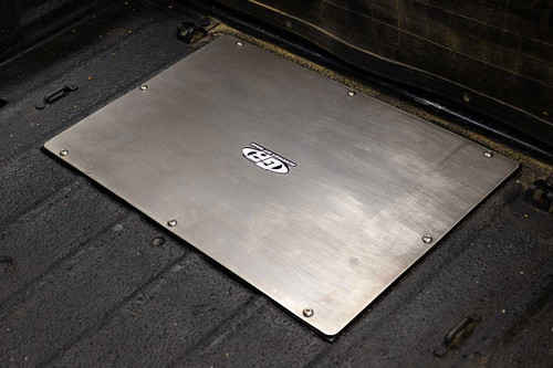 When the cover plate is installed it only sticks up 1/8" above the top of the ribs in the floor When the cover plate is installed it only sticks up 1/8" above the top of the ribs in the floor