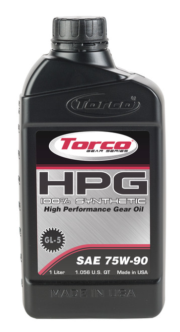 Torco HPG 75W-90 synthetic gear lube