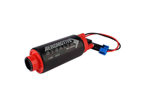 Close up of Aeromotive 340 Stealth in-tank pump Close up of Aeromotive 340 Stealth in-tank pump