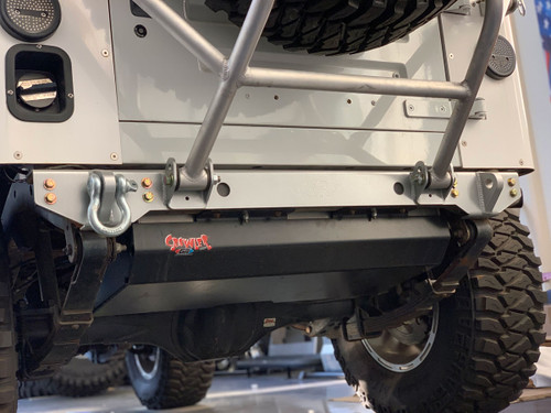 Bumper plate with D-ring style tow points