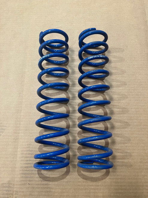 King 2.5x14x150lbs coil springs