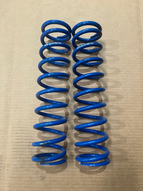 King 2.5 x 14, 150lbs coil springs