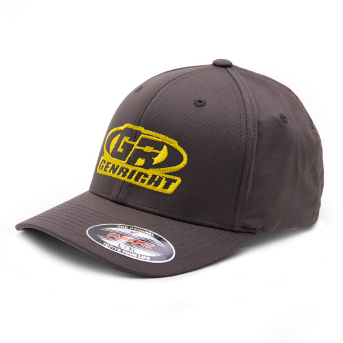 GenRight Logo FlexFit Hat (Grey/Yellow)
