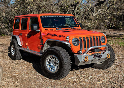Jeep JL Aluminum Standard Front Bumper with Winch Guard Bar Jeep JL Aluminum Standard Front Bumper with Winch Guard Bar
