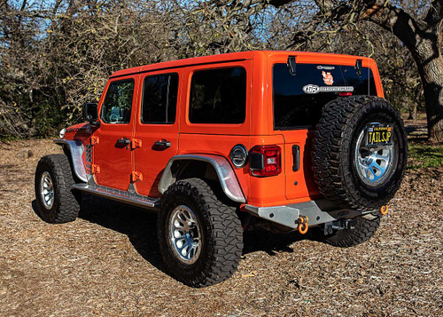 GR Jeep JL Aluminum Rear Bumper w/sensor holes, Package GR Jeep JL Aluminum Rear Bumper w/sensor holes, Package