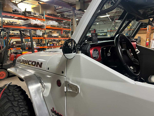 Another view of how cleanly they mount