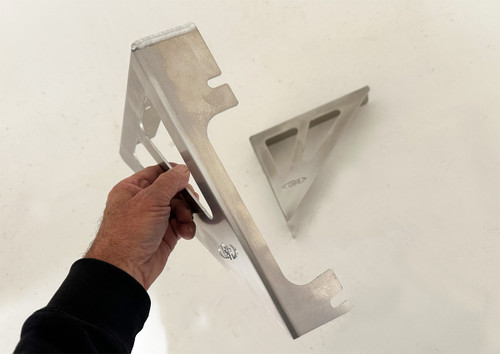 Each mount slides in from the side Each mount slides in from the side